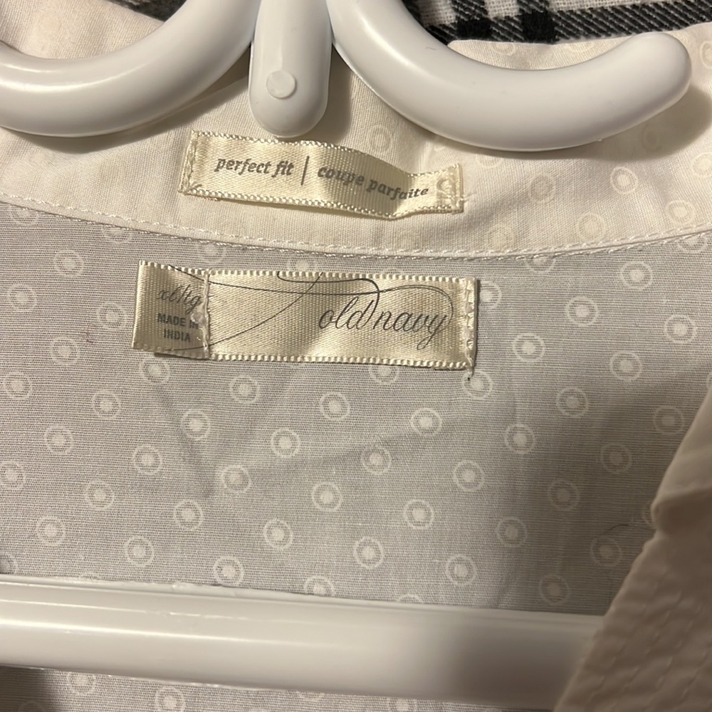 White Button up - Picture 3 of 3